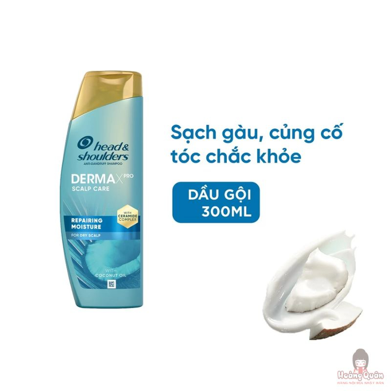 Dầu Gội H&S DermaXPro Repairing Moisture 300ml
