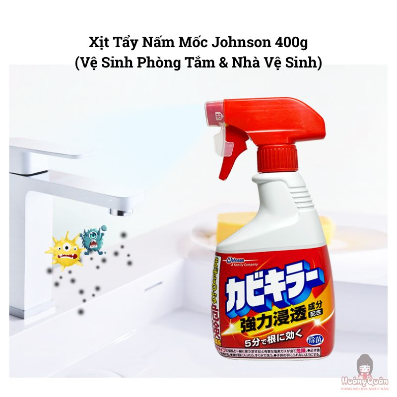 Xịt Tẩy Nấm Mốc Johnson 400g