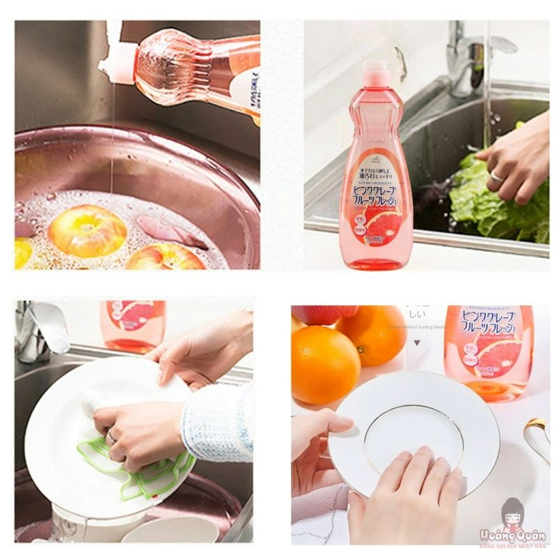 Nước Rửa Chén Hương Bưởi Rocket 600ml giá rẻ