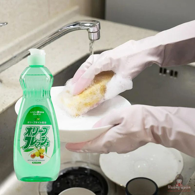 Nước Rửa Bát Rocket Tinh Dầu Olive 600Ml giá tốt