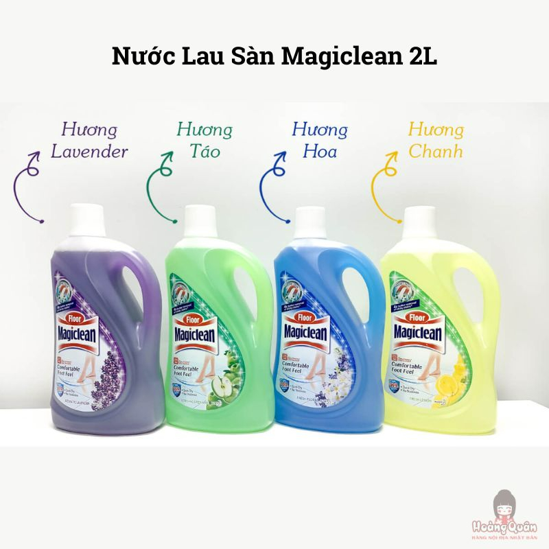 Nước Lau Sàn Magiclean 2L