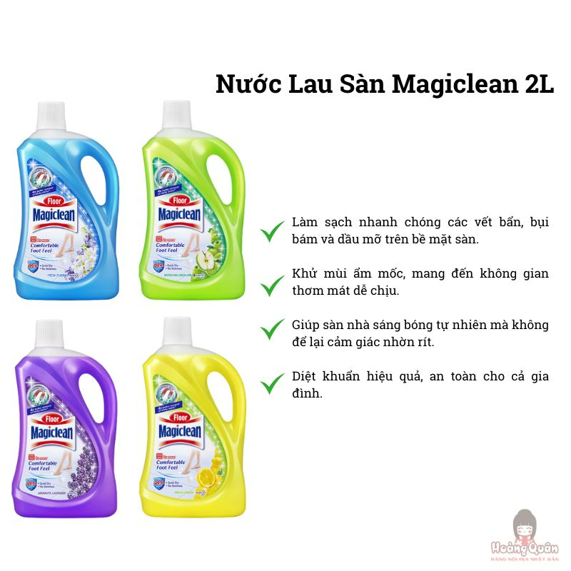 Nước Lau Sàn Magiclean 2L giá rẻ