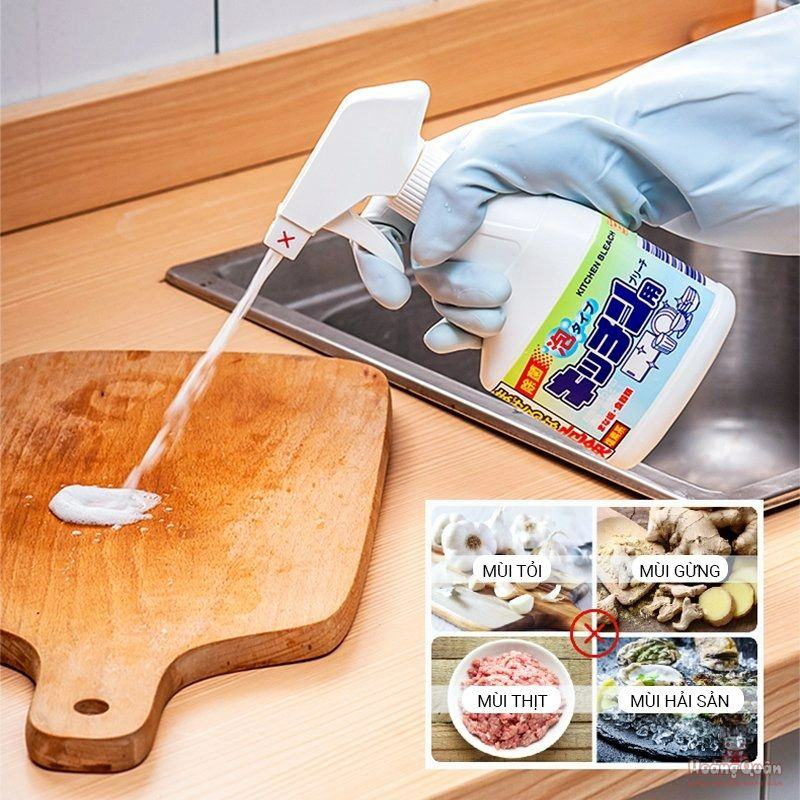 Chai Xịt Tẩy Rửa Đồ Dùng Nhà Bếp Rocket 300ml giá rẻ