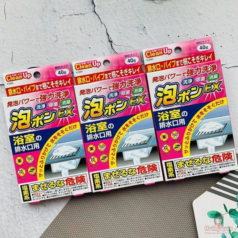 Bột Thông Tắc Đường Ống Nhà Tắm CleanUp giá tốt