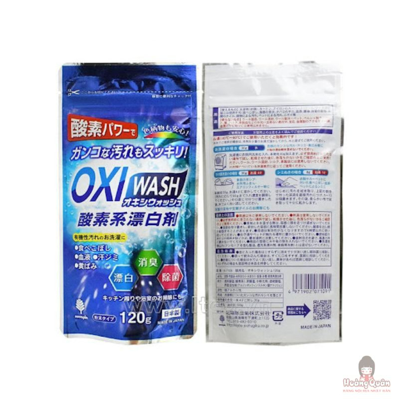 Bột Tẩy Rửa Đa Năng Siêu Mạnh OXI Wash 120g giá rẻ