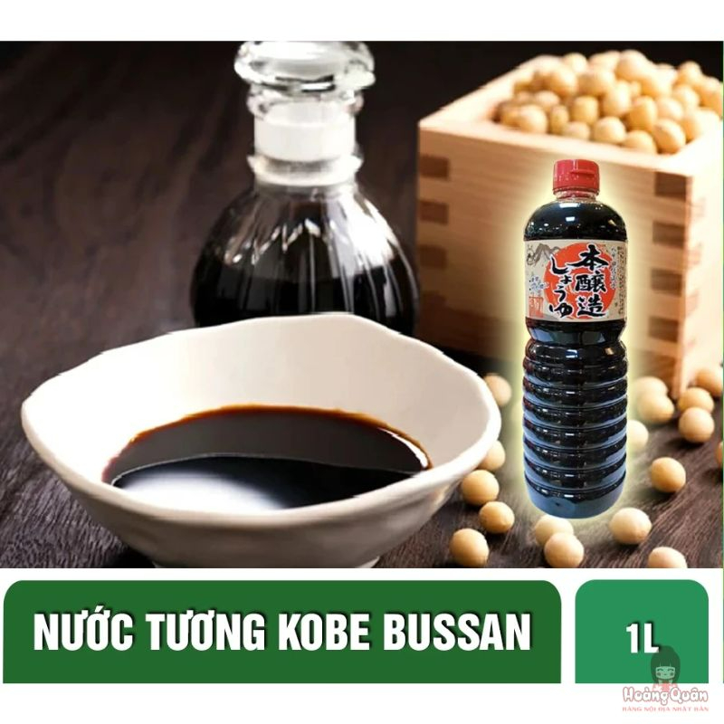 Nước Tương Thượng Hạng Kobe Bussan 1L