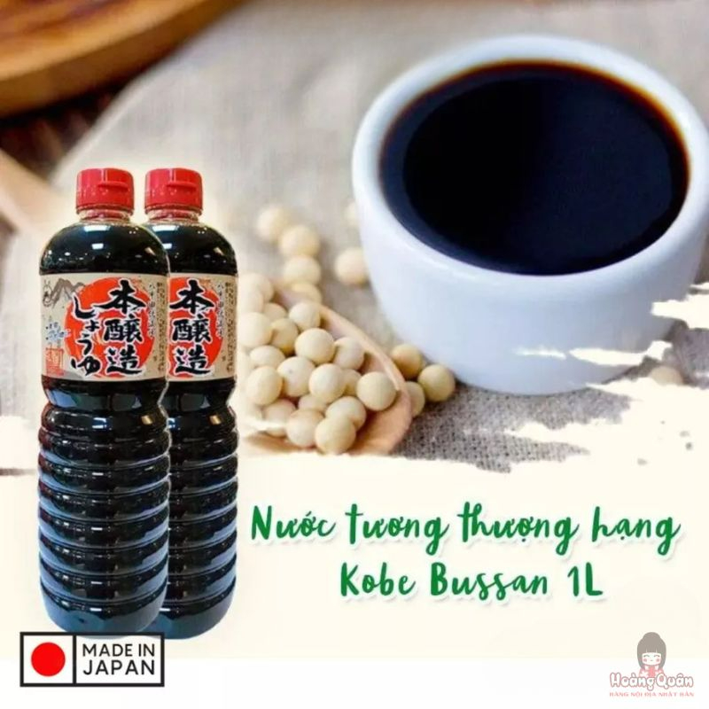 Nước Tương Thượng Hạng Kobe Bussan 1L giá tốt