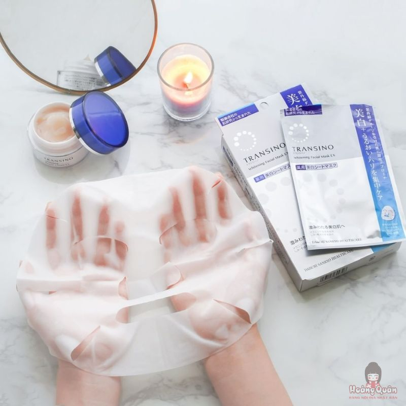 Mặt nạ trắng da Transino Whitening Facial Mask 4M giá rẻ