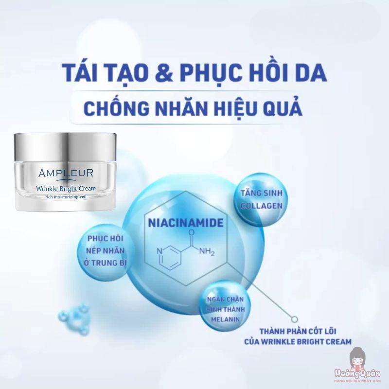 Kem Dưỡng Trắng Da Ampleur Wrinkle Bright 30g giá rẻ