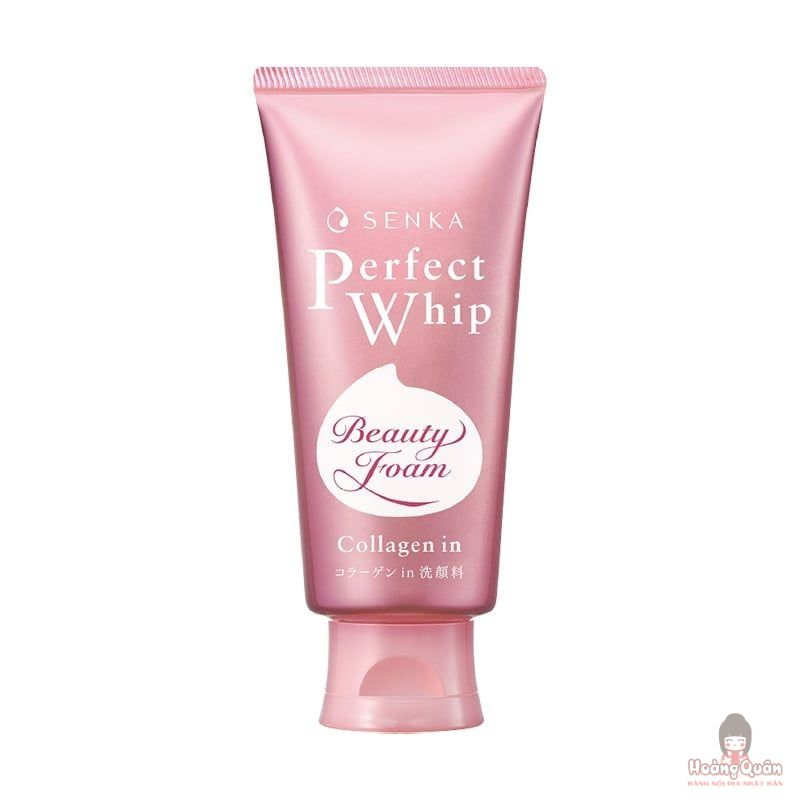 Sữa rửa mặt Senka Perfect Whip Collagen 120g