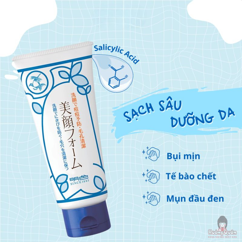 Sữa rửa mặt ngăn ngừa mụn Bigan Meishoku 80g giá rẻ