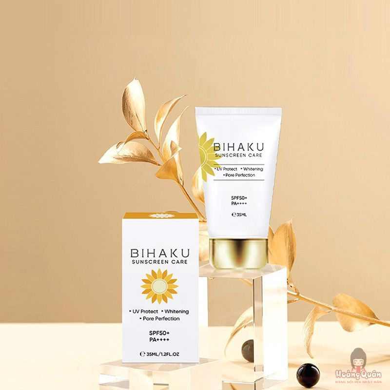 Kem chống nắng Bihaku Sunscreen Care SPF50+ PA++++ 35ml