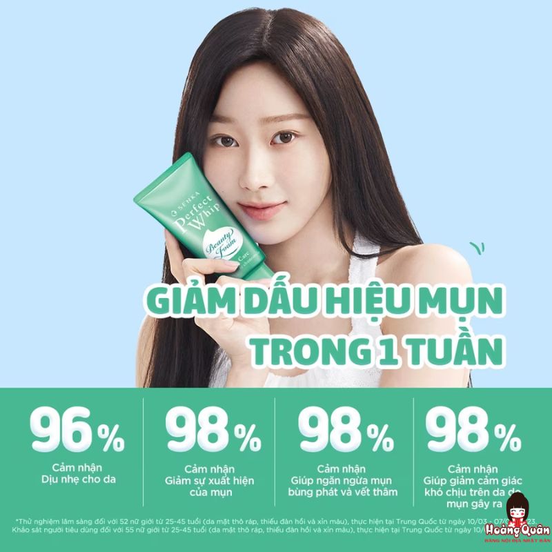 Sữa rửa mặt ngăn ngừa mụn Senka Perfect Whip giá tốt