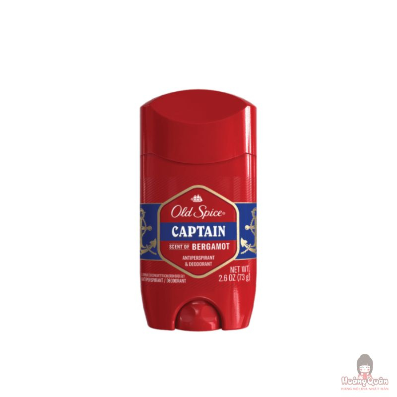 Sáp khử mùi Old Spice giảm tiết mồ hôi hương Captain 73g