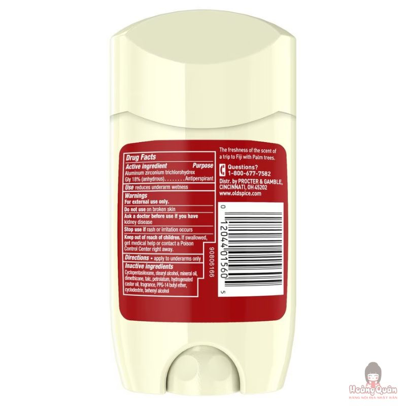 Sáp khử mùi Old Spice Fiji With Palm Tree 73g giá rẻ