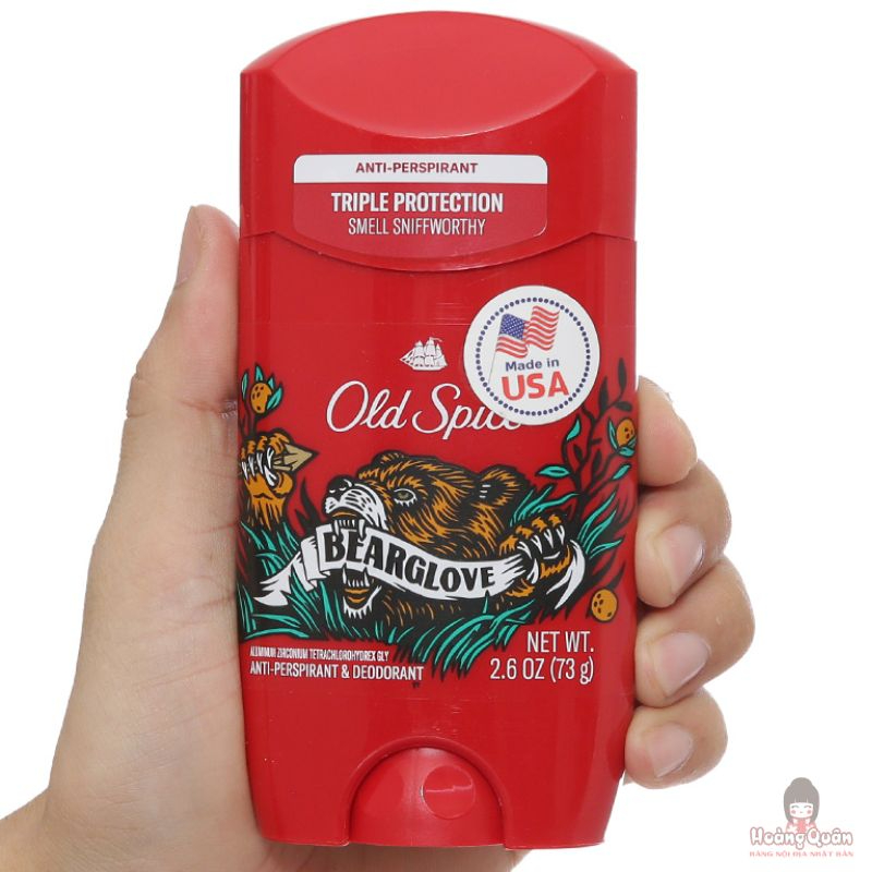 Sáp khử mùi Old Spice Bearglove 73g giá tốt
