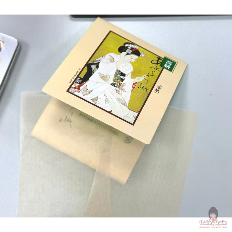 Giấy thấm dầu mặt Nhật Bản GEISHA 120 tờ giá tốt