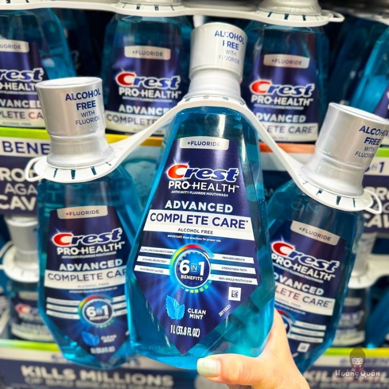 Nước súc miệng Crest Pro-Health Advanced 6 in 1 giá rẻ