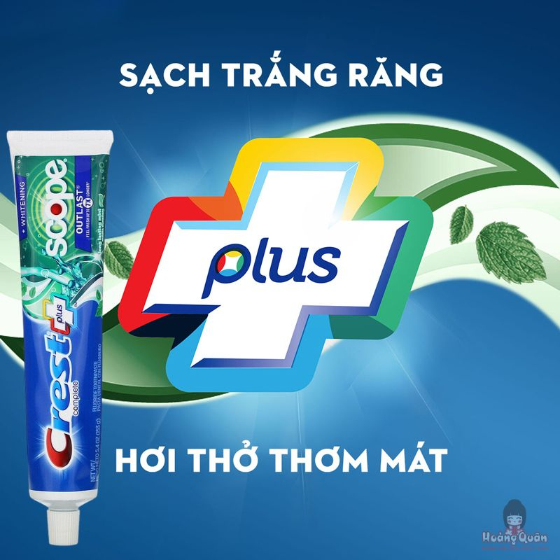Kem đánh răng Crest Plus Complete Outlast 153g giá rẻ