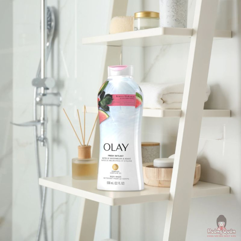 Sữa tắm Olay Fresh Outlast Watermelon & Agave Body Wash giá tốt