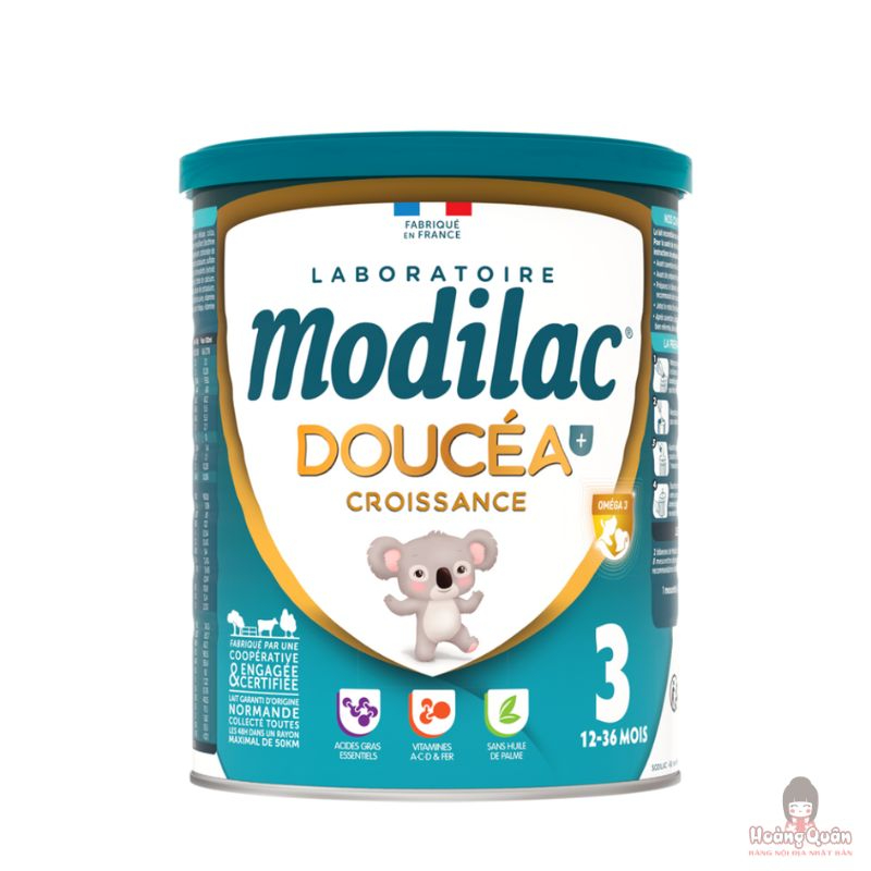 Sữa bột Modilac Doucéa Pháp số 3 12–36 tháng
