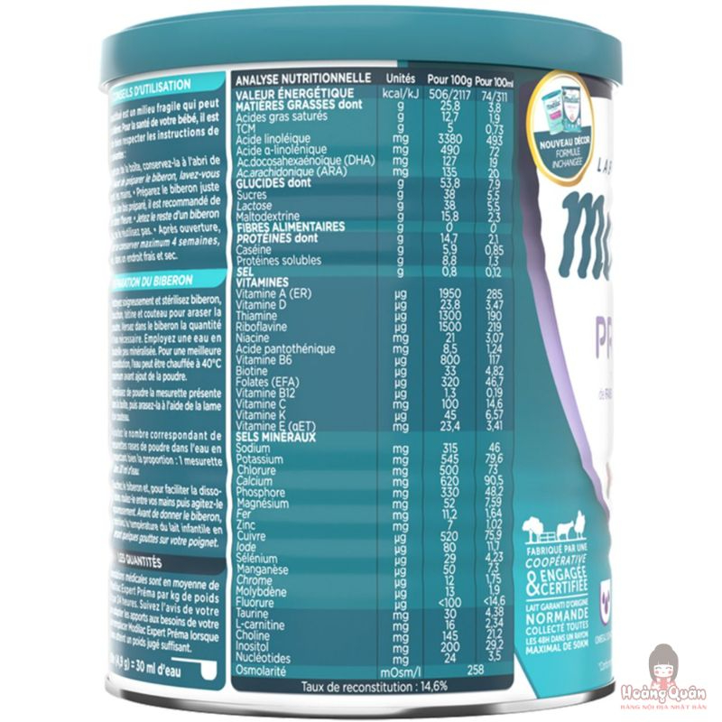 Sữa Modilac Expert Prema 400g (dành cho bé sinh non, nhẹ cân) giá rẻ