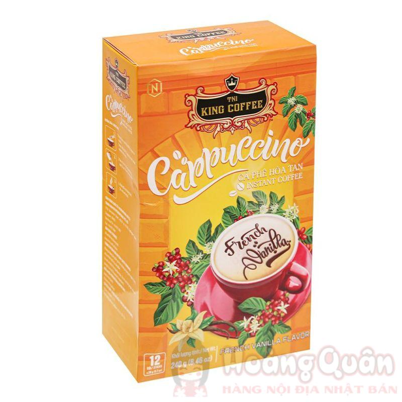 King Coffee Cappuccino vị Vani 240g