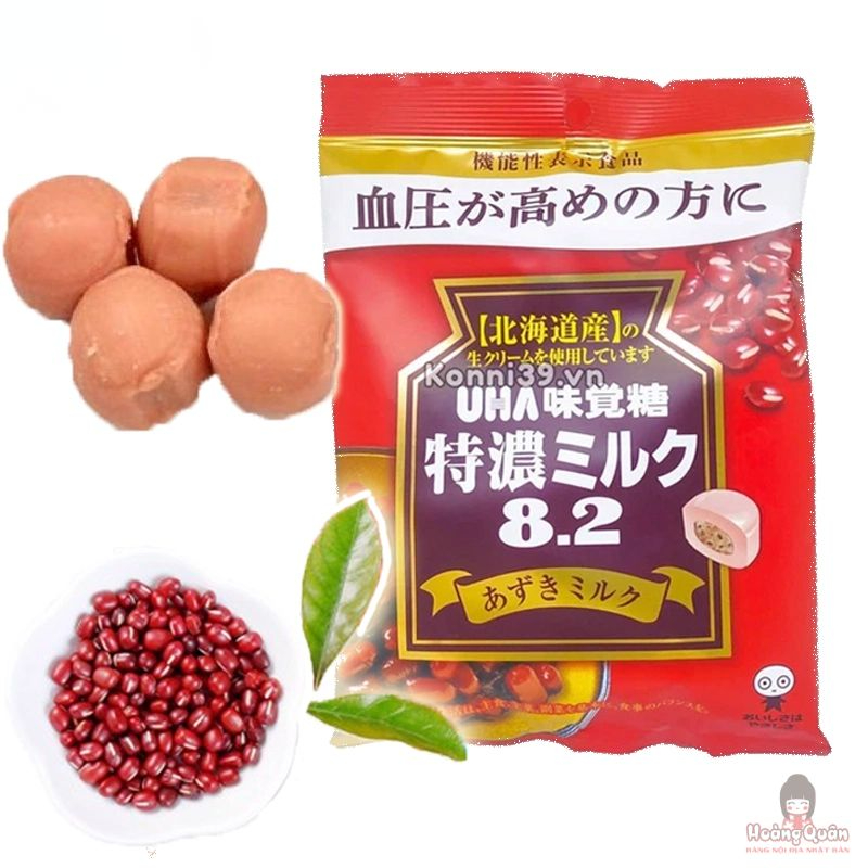 Kẹo đậu đỏ UHA 8.2 giá tốt