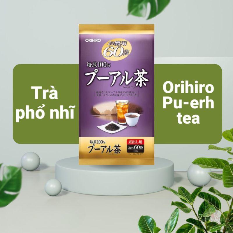 Trà Phổ Nhĩ Orihiro Pu-erh Tea (60x3g)