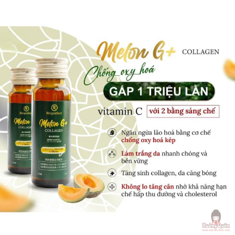 Nước uống Collagen Melon G+ Reiperfect giá tốt