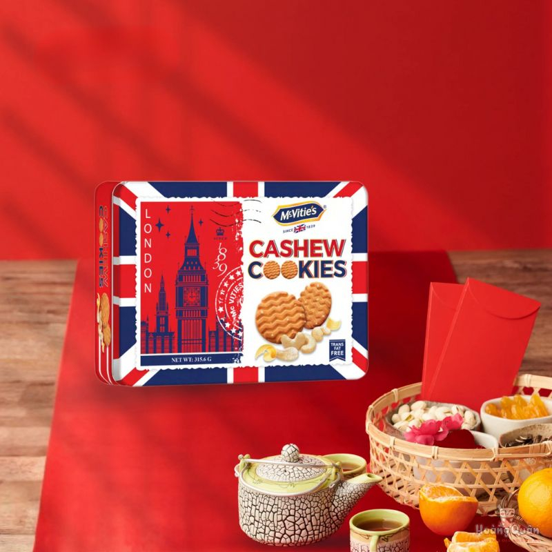 Bánh McVitie’s Cashew Cookies 315.6g giá rẻ