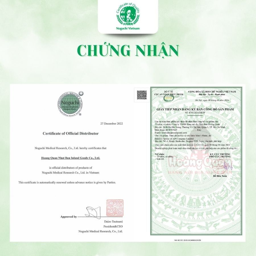 ﻿﻿Viên uống hỗ trợ tăng cường sinh lý nam Noguchi Men’s Maca﻿﻿