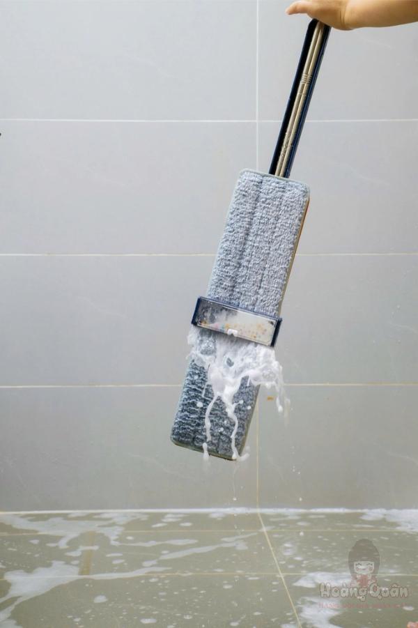 Cây lau nhà tự vắt chữ nhật Kaiyo xanh Navy giá tốt