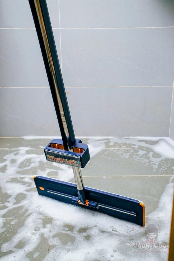 Cây lau nhà tự vắt chữ nhật Kaiyo xanh Navy giá rẻ