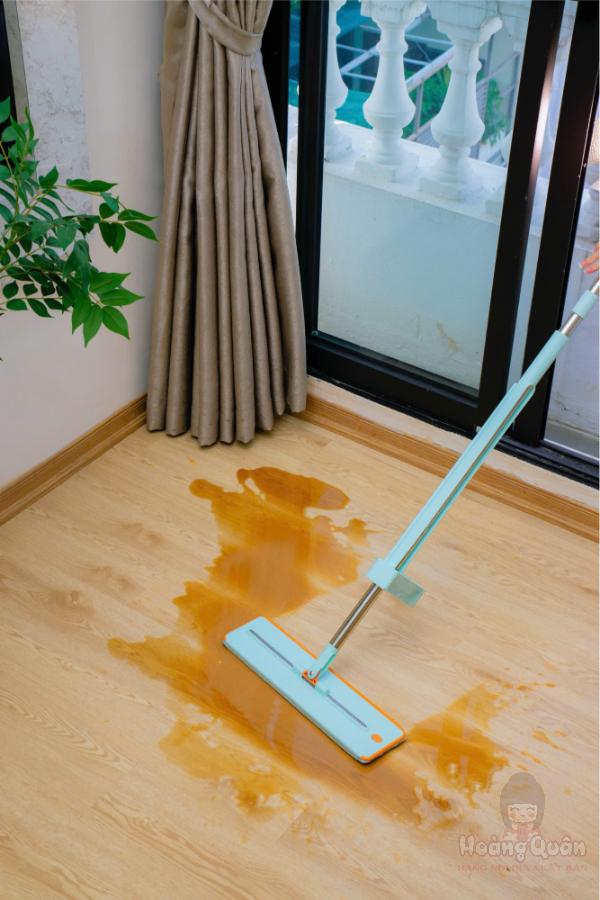 Cây lau nhà tự vắt chữ nhật Kaiyo xanh Mint giá tốt