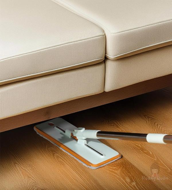 Bộ cây lau nhà chữ nhật tách nước bẩn Kaiyo màu xanh Mint giá rẻ