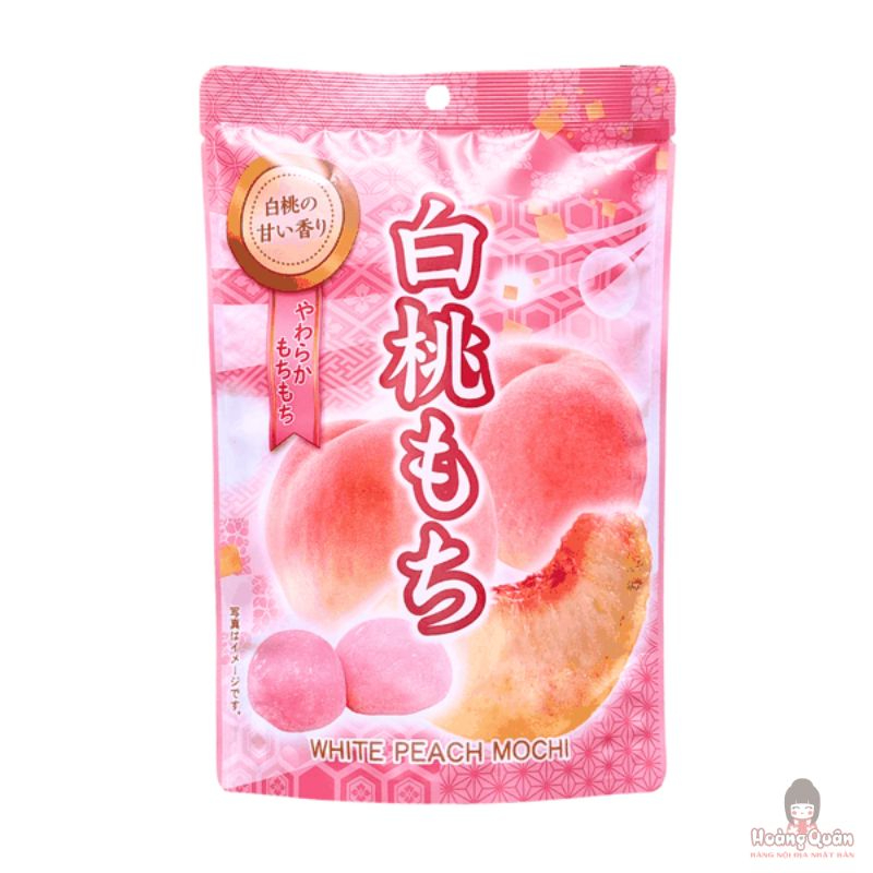 Bánh Mochi Seiki vị đào trắng 130g/túi
