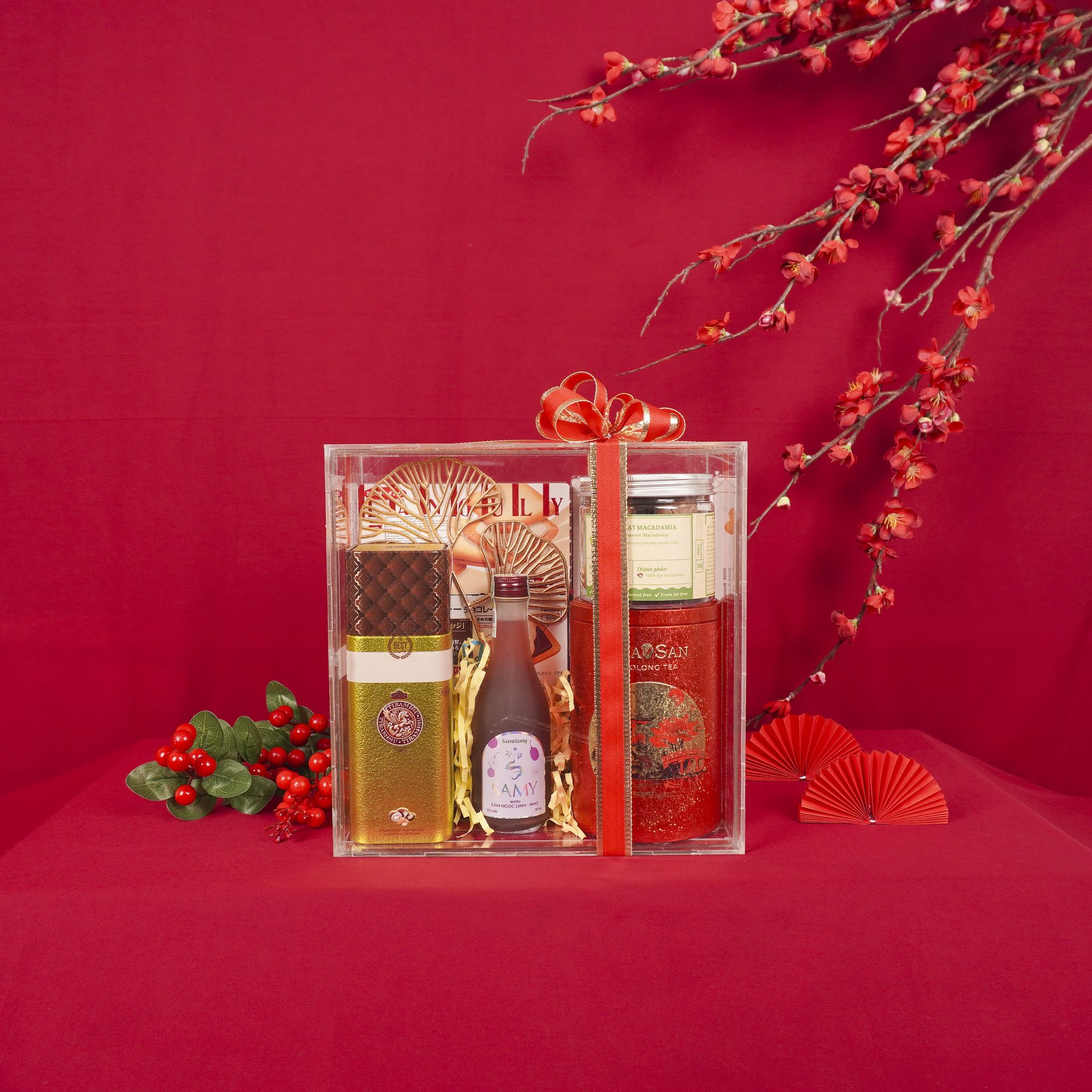 Giỏ Quà Tết HQ 2026 (GQ096)