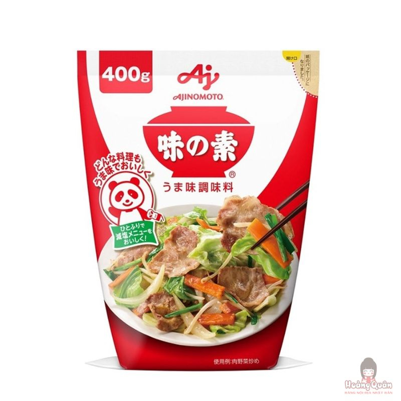 Bột ngọt rau củ Ajinomoto 400g (túi giấy)