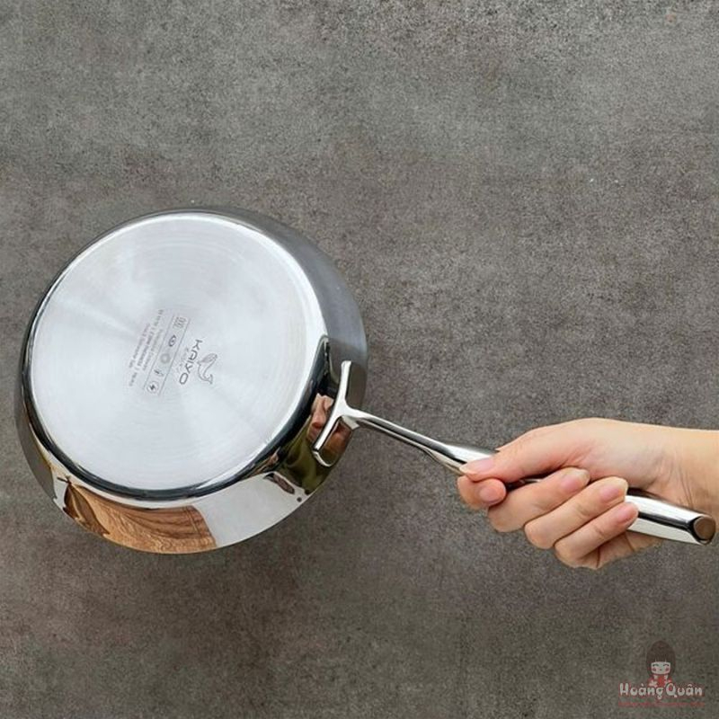 Chảo Inox 316 liền khối 5-Ply Premium Kaiyo 20cm giá tốt