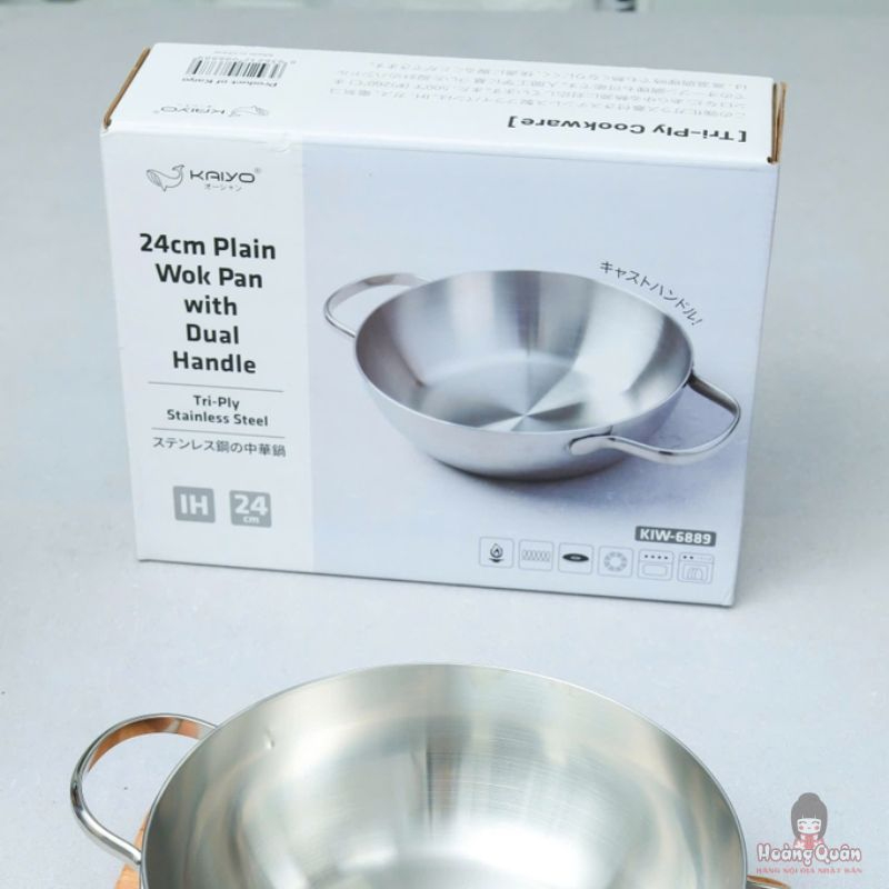 chảo inox Kaiyo Classic Pro 24cm giá tốt