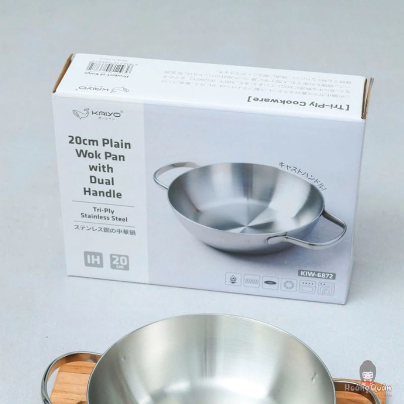 chảo inox Kaiyo Classic Pro 20cm giá tốt