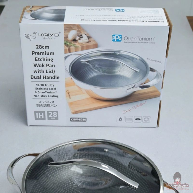 chảo inox chống dính Kaiyo 28cm giá tốt