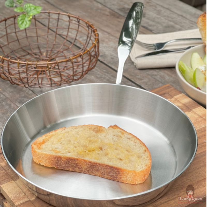 Chảo Inox 316 Liền Khối 5-Ply Premium Kaiyo 24Cm giá rẻ