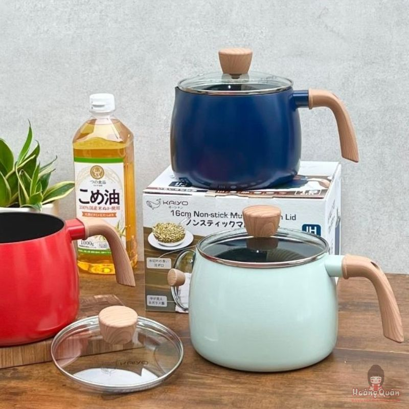 Nồi chiên ngập dầu Kaiyo có vòi rót 16cm giá rẻ