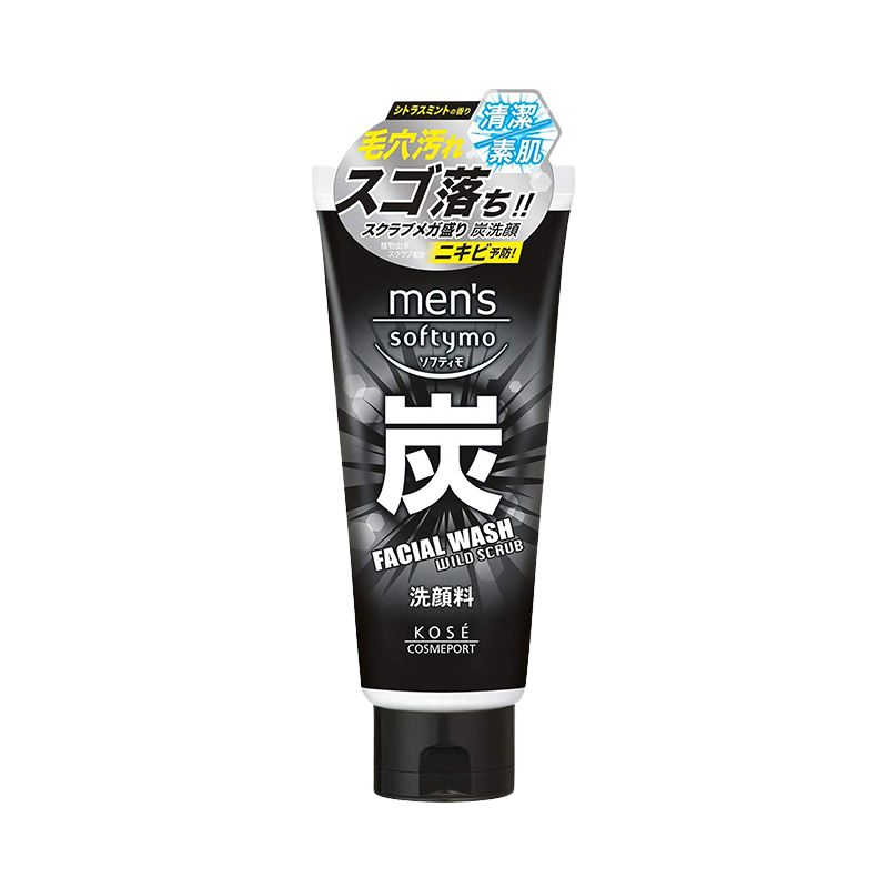 Sữa Rửa Mặt Hoạt Tính Kose Softymo MENʼS 130g