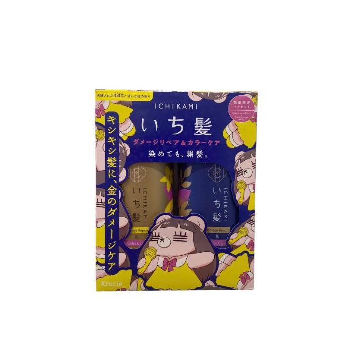 Set Gội Xả Ichikami Color Care 480ml