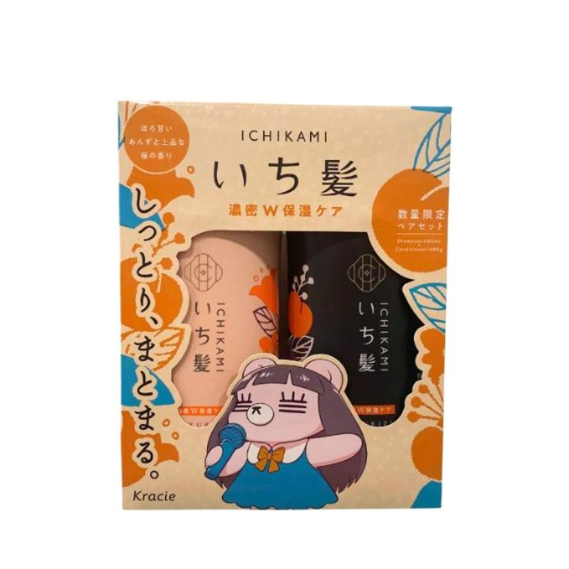 Set gội xả Ichikami Moisturizing 480ml