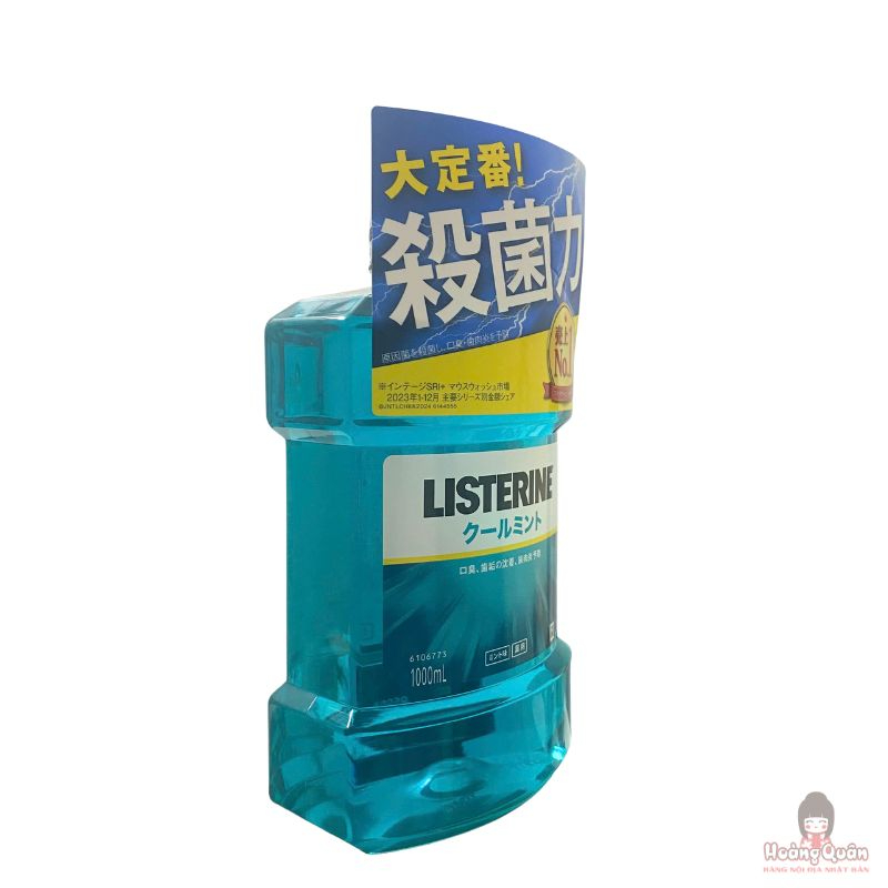 Nước Súc Miệng Listerine Hương Bạc Hà 1L giá tốt