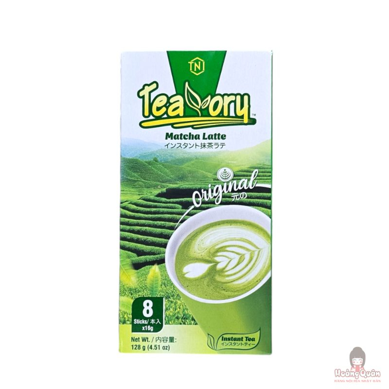 Trà Sữa Teavory Matcha Latte Original (8 gói x 16g)